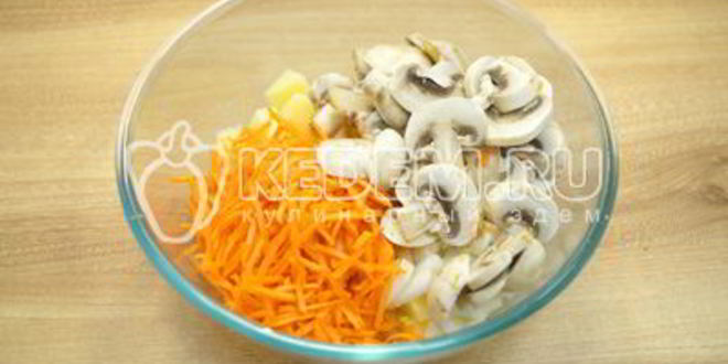 Рецепт горшочки с грибами в духовке