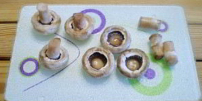 Рецепт грибы фаршированные в духовке