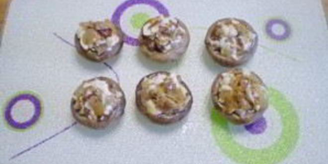 Рецепт грибы фаршированные в духовке