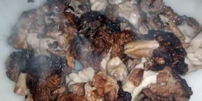 Рецепт грибы строчки