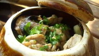 Рецепт Грибы в горшочках