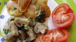 Рецепт Грибы в микроволновке