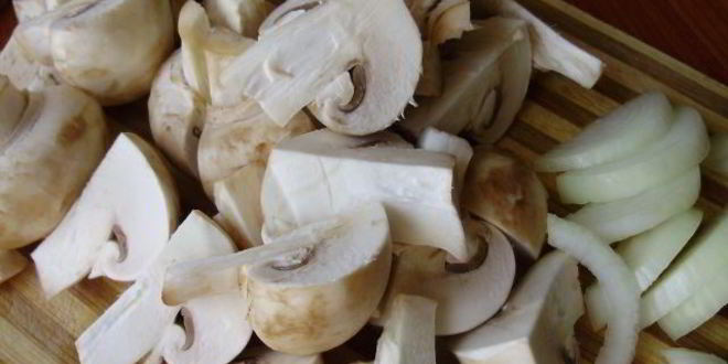 Рецепт грибы в микроволновке