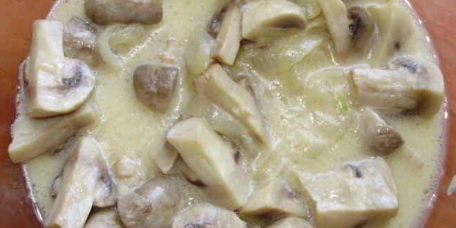 Рецепт грибы в микроволновке