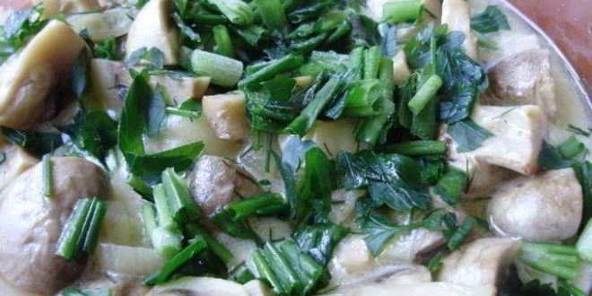 Рецепт грибы в микроволновке