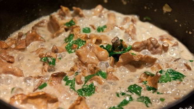 Рецепт Лисички в духовке