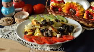 Рецепт Подосиновики жареные с картошкой