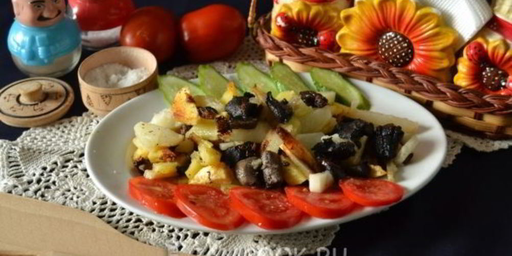 Как приготовить подосиновики жареные с картошкой