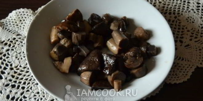 Рецепт подосиновики жареные с картошкой