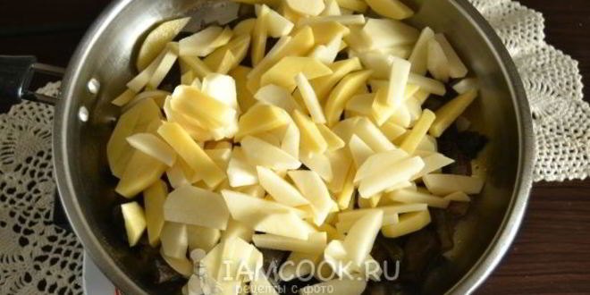 Рецепт подосиновики жареные с картошкой