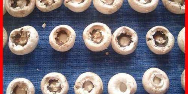 Рецепт шампиньоны фаршированные с беконом