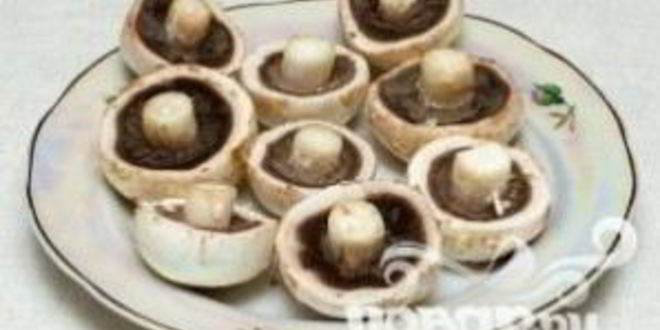 Рецепт шампиньоны фаршированные