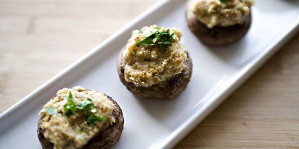 Рецепт аппетитные фаршированные шампиньоны