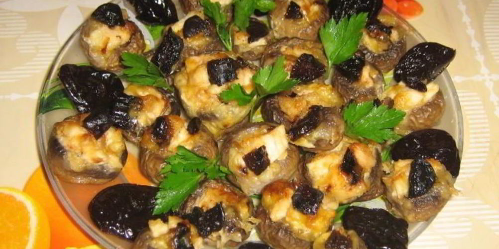 Рецепт шампиньоны с луком