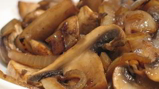 Рецепт Шампиньоны с луком