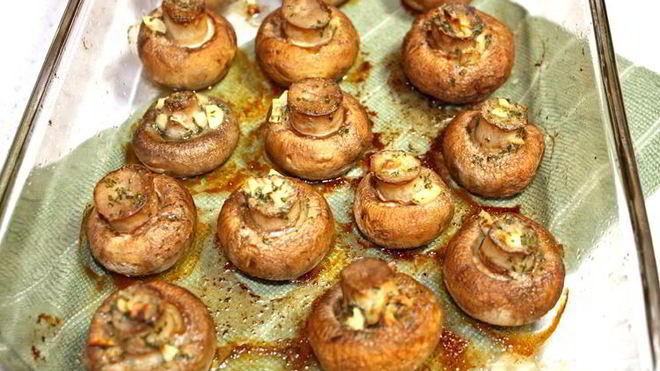 Рецепт Шампиньоны в духовке