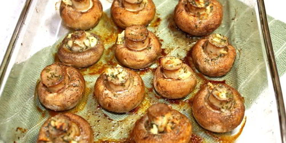 Как приготовить шампиньоны в духовке