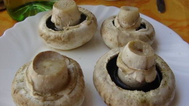 Рецепт Шампиньоны в пароварке