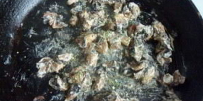 Рецепт шампиньоны жареные со сметаной