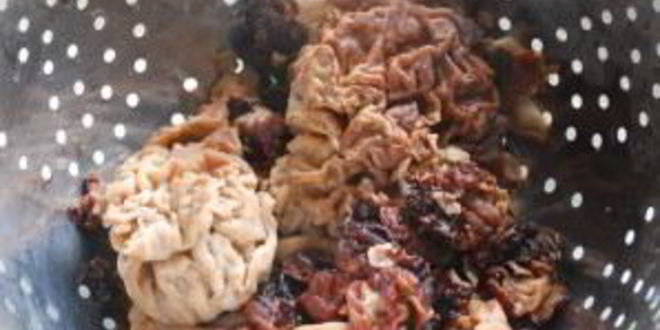 Рецепт сморчки запеченные под сыром с картофелем