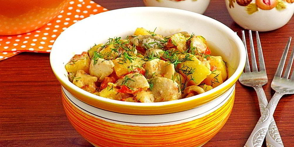 Рецепт вешенки, тушенные с картошкой