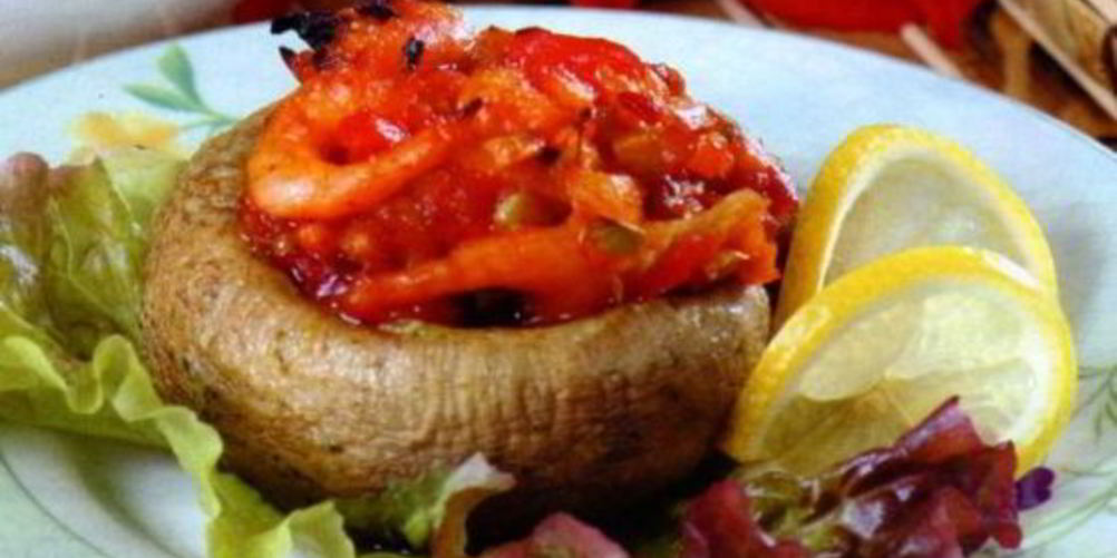 Как приготовить запеченные фаршированные грибы