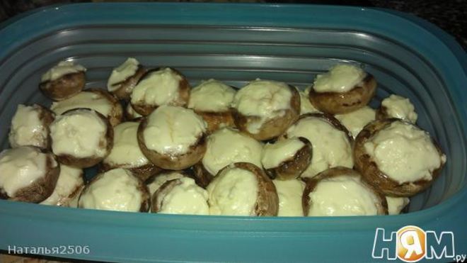 Рецепт Запеченные шампиньоны