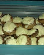 Запеченные шампиньоны