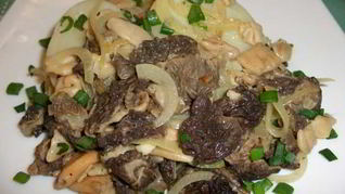 Рецепт Запеченные сморчки