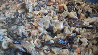 Рецепт Жареные грибы со сметаной — грибная начинка