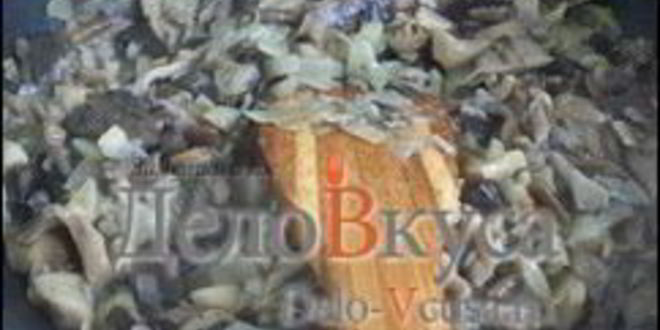 Рецепт жареные грибы со сметаной — грибная начинка