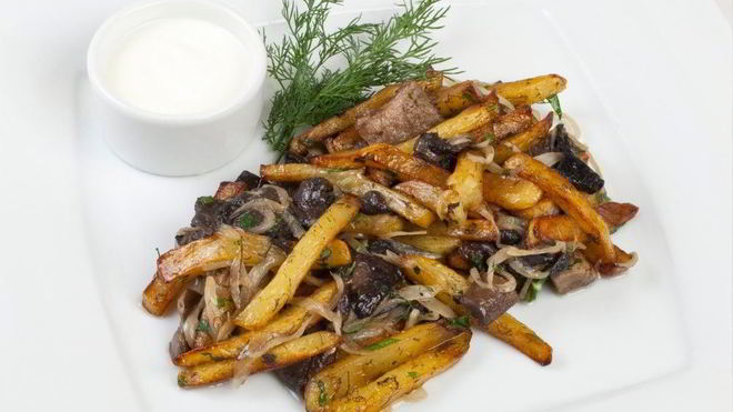 Рецепт Жареные подосиновики