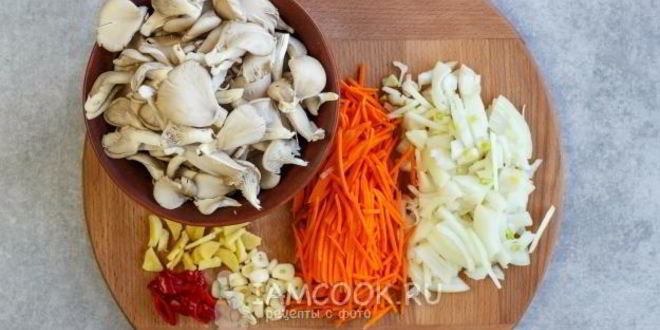 Рецепт жареные вешенки