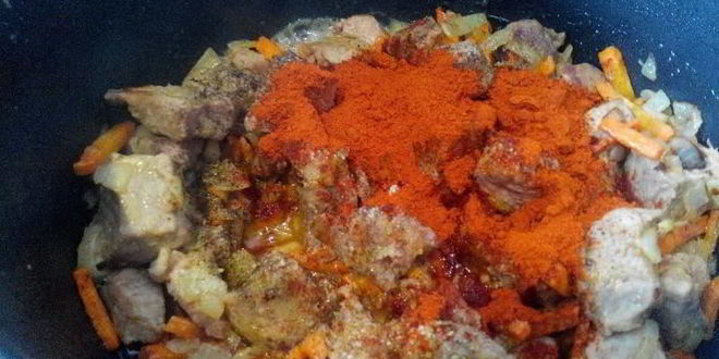 Рецепт гуляш из говядины в мультиварке