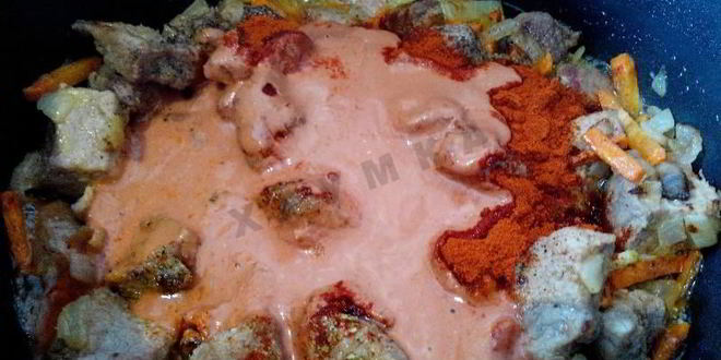 Рецепт гуляш из говядины в мультиварке