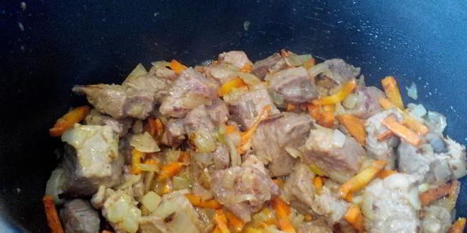 Рецепт гуляш из говядины в мультиварке