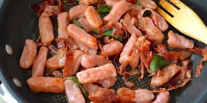 Рецепт итальянские ньокки со свеклой