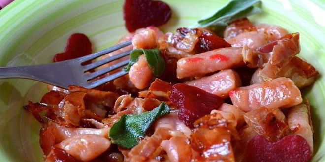 Рецепт итальянские ньокки со свеклой