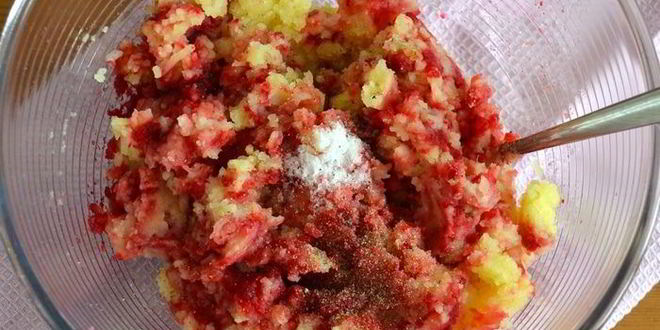 Рецепт итальянские ньокки со свеклой