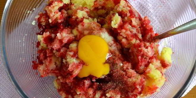 Рецепт итальянские ньокки со свеклой