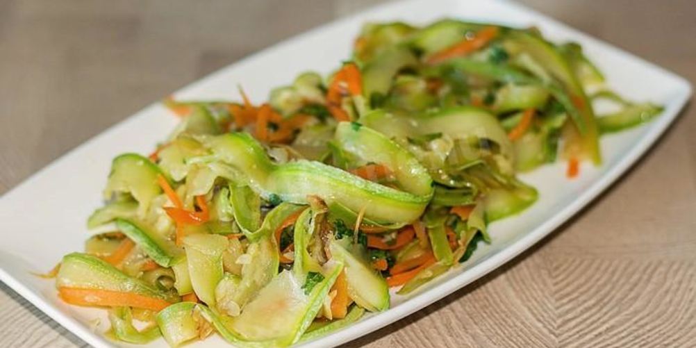 Как приготовить кабачковая лапша из кабачков