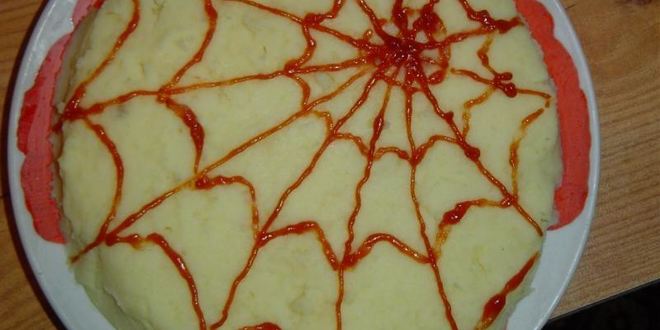 Рецепт картофельное пюре паучки