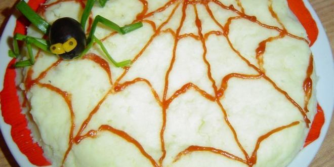 Рецепт картофельное пюре паучки