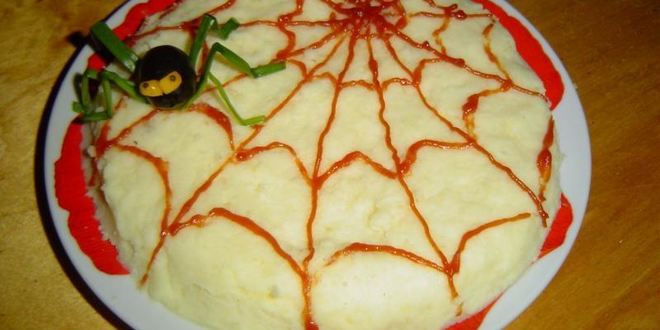 Рецепт картофельное пюре паучки