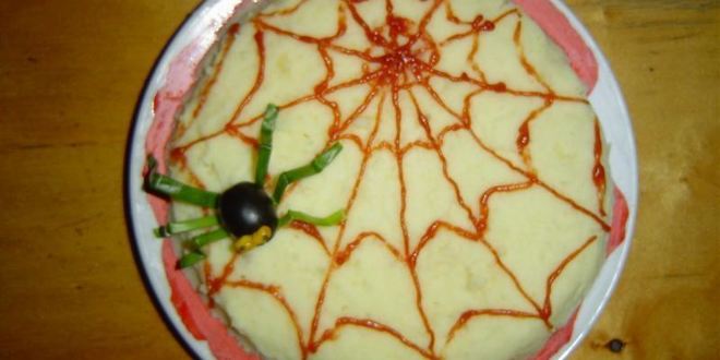 Рецепт картофельное пюре паучки