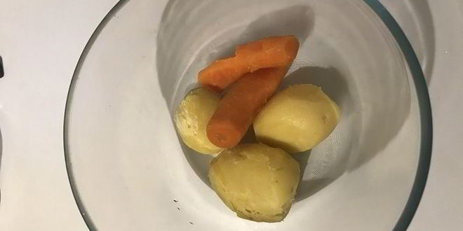 Рецепт картофельное пюре с крабовым мясом