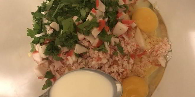 Рецепт картофельное пюре с крабовым мясом