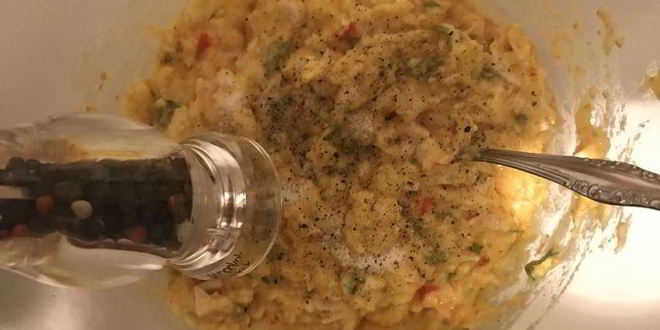 Рецепт картофельное пюре с крабовым мясом