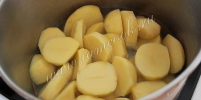Рецепт картофельное пюре с печеным чесноком
