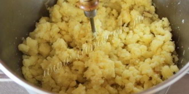 Рецепт картофельное пюре с печеным чесноком